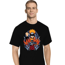 Load image into Gallery viewer, Daily_Deal_Shirts T-Shirts, Tall / Large / Black Ninja Crest