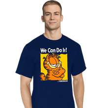 Load image into Gallery viewer, Secret_Shirts T-Shirts, Tall / Large / Navy We Can Do It Tomorrow