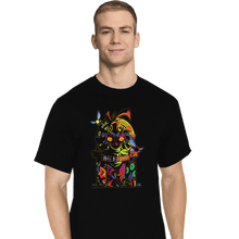 Load image into Gallery viewer, Secret_Shirts T-Shirts, Tall / Large / Black The Skull Kid Crew