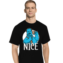 Load image into Gallery viewer, Shirts T-Shirts, Tall / Large / Black Nice