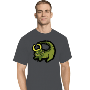Shirts T-Shirts, Tall / Large / Charcoal The Alligator King