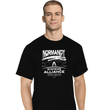 Load image into Gallery viewer, Daily_Deal_Shirts T-Shirts, Tall / Large / Black SSV Normandy