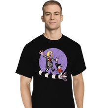 Load image into Gallery viewer, Daily_Deal_Shirts T-Shirts, Tall / Large / Black Beetle And Girl