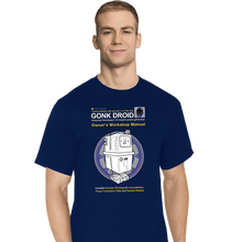 Load image into Gallery viewer, Daily_Deal_Shirts T-Shirts, Tall / Large / Navy Gonk Manual