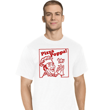 Load image into Gallery viewer, Daily_Deal_Shirts T-Shirts, Tall / Large / White Eat My Pizza Balls