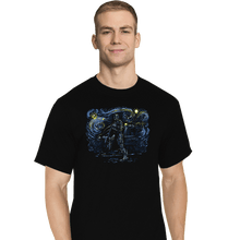 Load image into Gallery viewer, Secret_Shirts T-Shirts, Tall / Large / Black Starry Cop