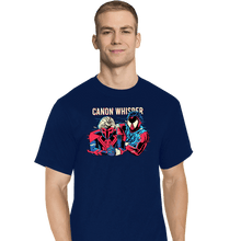 Load image into Gallery viewer, Daily_Deal_Shirts T-Shirts, Tall / Large / Navy Canon Whisper