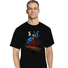 Load image into Gallery viewer, Daily_Deal_Shirts T-Shirts, Tall / Large / Black The Rabbit King