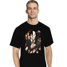 Load image into Gallery viewer, Shirts T-Shirts, Tall / Large / Black Potter Tiles