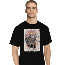 Load image into Gallery viewer, Shirts T-Shirts, Tall / Large / Black Death Stars