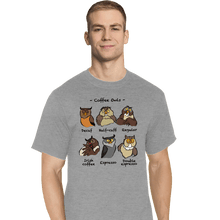 Load image into Gallery viewer, Secret_Shirts T-Shirts, Tall / Large / Sports Grey Coffee Owls!