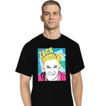 Load image into Gallery viewer, Shirts T-Shirts, Tall / Large / Black 80s Zack