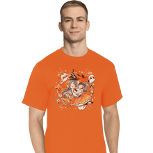 Load image into Gallery viewer, Shirts T-Shirts, Tall / Large / Red Trick Or Treat Witch