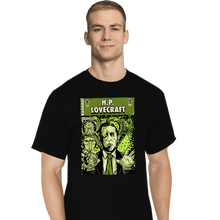 Load image into Gallery viewer, Secret_Shirts T-Shirts, Tall / Large / Black Tales Of Lovecraft