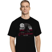 Load image into Gallery viewer, Daily_Deal_Shirts T-Shirts, Tall / Large / Black Visit Carpathian Castle