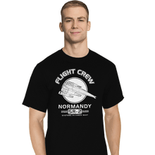 Load image into Gallery viewer, Shirts T-Shirts, Tall / Large / Black Normandy Flight Crew