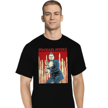 Load image into Gallery viewer, Shirts T-Shirts, Tall / Large / Black Michael Myers