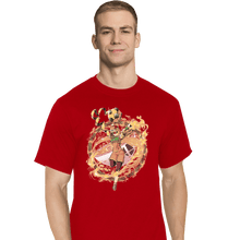 Load image into Gallery viewer, Shirts T-Shirts, Tall / Large / Red Ramen Fighter