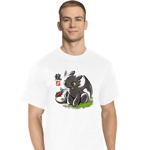 Load image into Gallery viewer, Shirts T-Shirts, Tall / Large / White Dragon Ink
