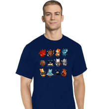 Load image into Gallery viewer, Secret_Shirts T-Shirts, Tall / Large / Navy Roleplay Cats