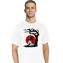 Load image into Gallery viewer, Shirts T-Shirts, Tall / Large / White Wandering Samurai
