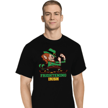 Load image into Gallery viewer, Daily_Deal_Shirts T-Shirts, Tall / Large / Black Frightening Irish
