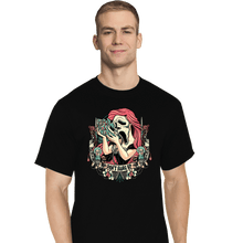 Load image into Gallery viewer, Daily_Deal_Shirts T-Shirts, Tall / Large / Black Ariel Ghostface