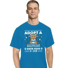 Load image into Gallery viewer, Shirts T-Shirts, Tall / Large / Royal Adopt A Data Dog