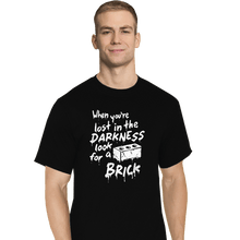 Load image into Gallery viewer, Secret_Shirts T-Shirts, Tall / Large / Black Look For A Brick