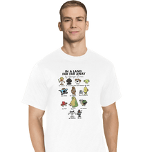 Load image into Gallery viewer, Shirts T-Shirts, Tall / Large / White In A Land Far Far Away