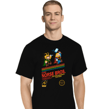 Load image into Gallery viewer, Secret_Shirts T-Shirts, Tall / Large / Black Super Norse Bros