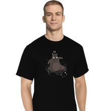 Load image into Gallery viewer, Shirts T-Shirts, Tall / Large / Black Susuwatari Hole