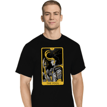 Load image into Gallery viewer, Shirts T-Shirts, Tall / Large / Black The Fool Tarot
