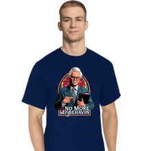 Load image into Gallery viewer, Daily_Deal_Shirts T-Shirts, Tall / Large / Navy No More Misbehavin'