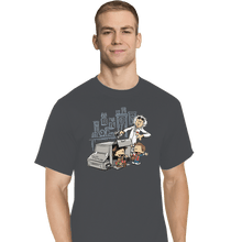 Load image into Gallery viewer, Shirts T-Shirts, Tall / Large / Charcoal Scientific Paradox Goes Boom