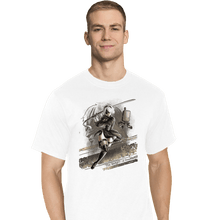 Load image into Gallery viewer, Shirts T-Shirts, Tall / Large / White The Weight Of The World