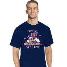 Load image into Gallery viewer, Daily_Deal_Shirts T-Shirts, Tall / Large / Navy Basic Witch Season