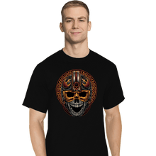 Load image into Gallery viewer, Daily_Deal_Shirts T-Shirts, Tall / Large / Black Rebel Helmet