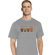 Load image into Gallery viewer, Shirts T-Shirts, Tall / Large / Sports Grey Park Dolls