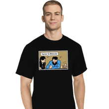 Load image into Gallery viewer, Secret_Shirts T-Shirts, Tall / Large / Black Wednesday Meme