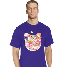 Load image into Gallery viewer, Shirts T-Shirts, Tall / Large / Royal Blue Magical Silhouettes - Luna P