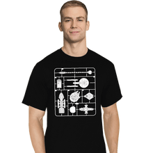 Load image into Gallery viewer, Secret_Shirts T-Shirts, Tall / Large / Black Space Battle Kit