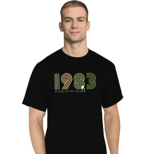 Shirts T-Shirts, Tall / Large / Black 1983 Return Of The Jedi