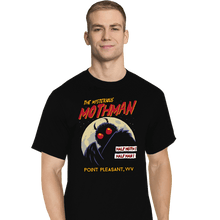 Load image into Gallery viewer, Daily_Deal_Shirts T-Shirts, Tall / Large / Black Mothman