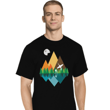 Load image into Gallery viewer, Shirts T-Shirts, Tall / Large / Black Forest View