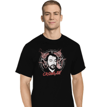 Load image into Gallery viewer, Shirts T-Shirts, Tall / Large / Black Supernatural Crowley