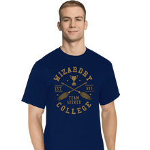 Load image into Gallery viewer, Daily_Deal_Shirts T-Shirts, Tall / Large / Navy Team Seeker