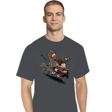 Load image into Gallery viewer, Daily_Deal_Shirts T-Shirts, Tall / Large / Charcoal Ben And The Princess
