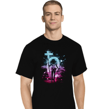 Load image into Gallery viewer, Shirts T-Shirts, Tall / Large / Black Saturn Storm