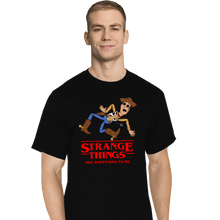 Load image into Gallery viewer, Secret_Shirts T-Shirts, Tall / Large / Black Strange Things